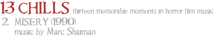Misery title banner
